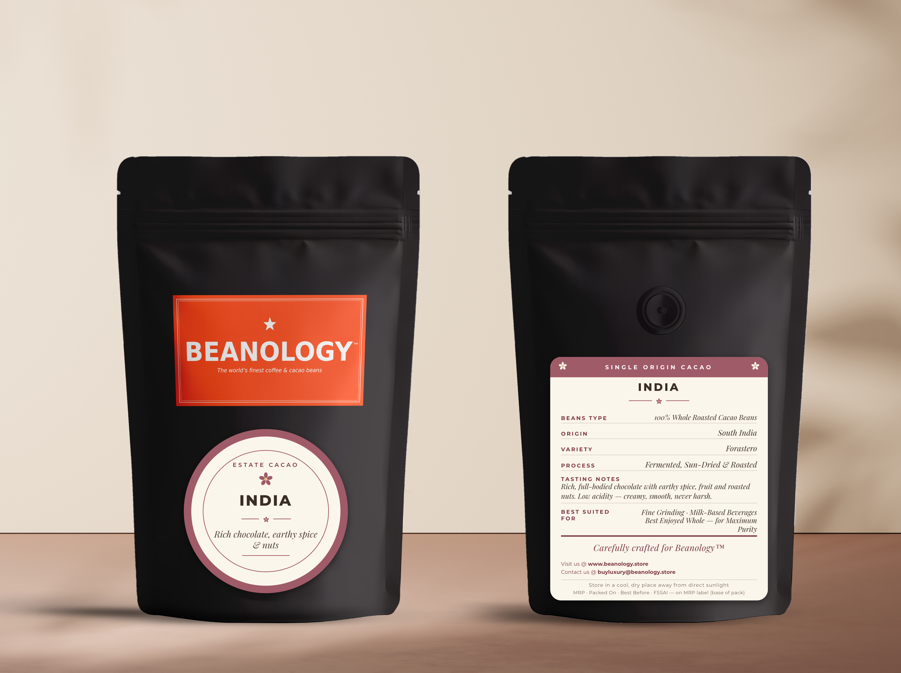 India Single Origin Cacao